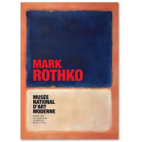 Color Block Mark Rothko Exhibition Poster Print Wall Art - The Finishing Touch Decor