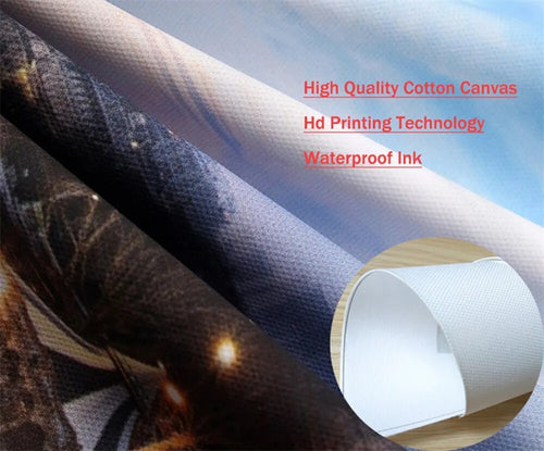 Pastoral Abstract Colorful Floral Oil Painting Canvas Print - The Finishing Touch Decor