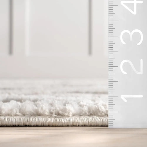 Moroccan Textured Bohemian Tassel Area Rug 9x12ft - The Finishing Touch Decor