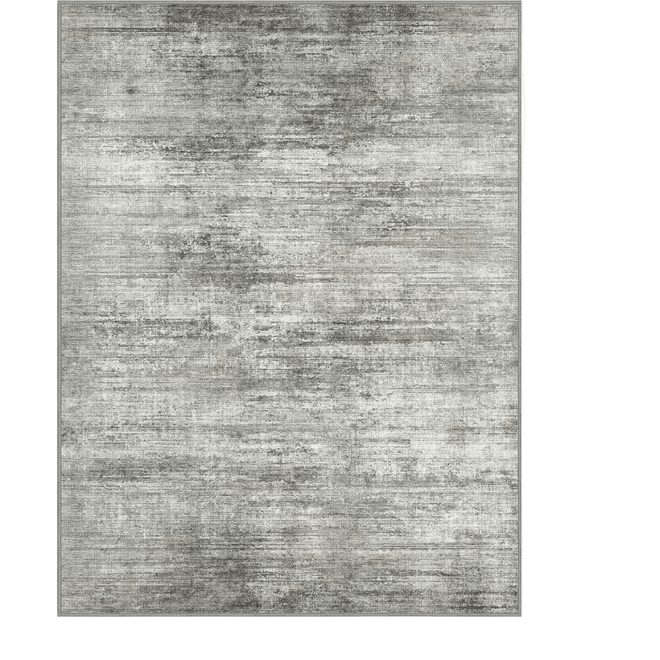 Modern Low Pile Grey Beige Neutral 9x12' Area Rug - The Finishing Touch Decor