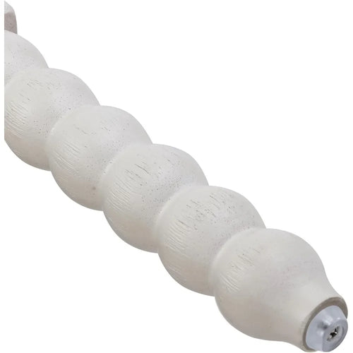 Classic Linen Fabric Armchair with Wood Frame Set - The Finishing Touch Decor