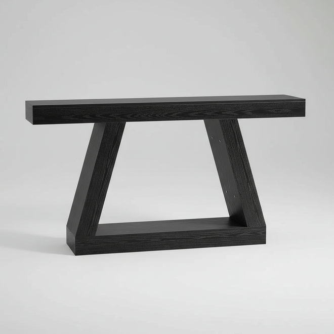 Rustic Brown Farmhouse Console 55" Entryway Table - The Finishing Touch Decor