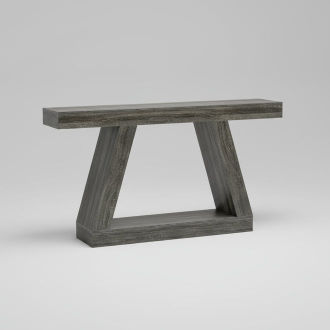 Rustic Brown Farmhouse Console 55" Entryway Table - The Finishing Touch Decor