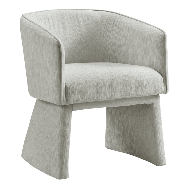 New Modern Structured Scandi Accent Chair - The Finishing Touch Decor