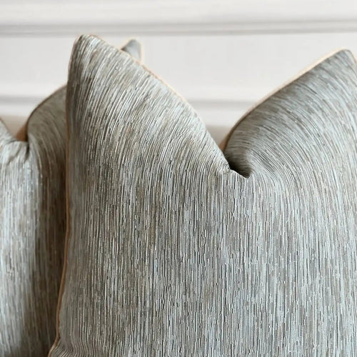 Neutral Grey Gold Luxury Throw Pillow Cover - The Finishing Touch Decor