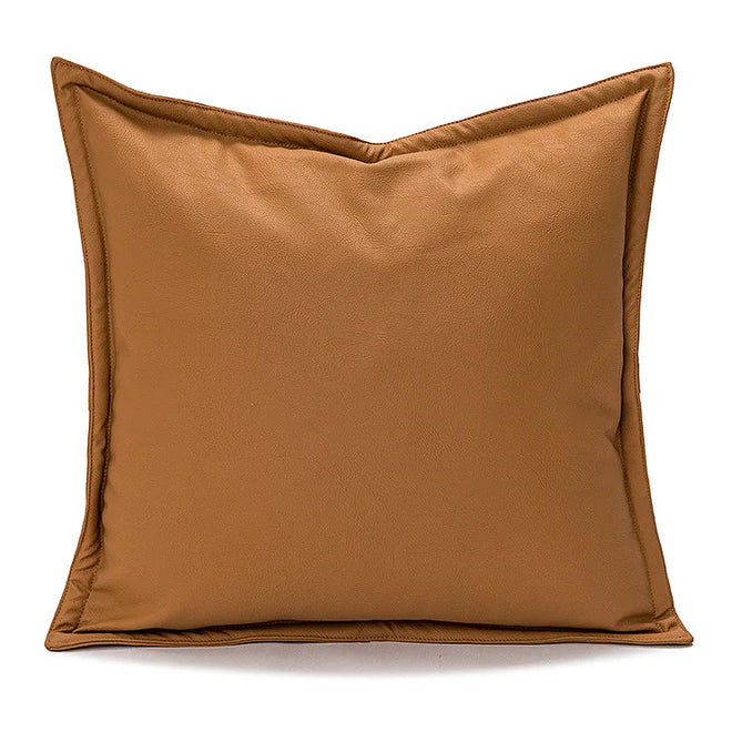 Cannes Style Cream Brown Luxury Throw Pillow Covers - The Finishing Touch Decor