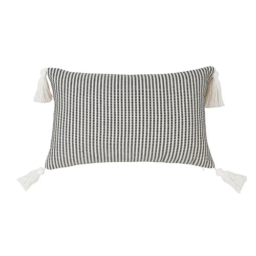 Boho Tassel Linen Weave Variety Throw Pillow Covers - The Finishing Touch Decor