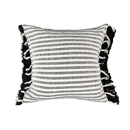 Boho Tassel Linen Weave Variety Throw Pillow Covers - The Finishing Touch Decor
