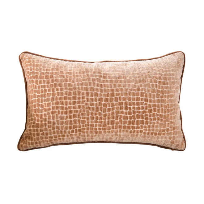 European Chenille Cushion Cover Jacquard Textured Pillow Cover Soft for Decorating Home and Hotel 45x45cm - The Finishing Touch Decor