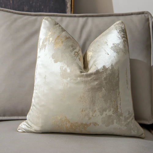 Luxury Metallic Pattern High-end Throw Pillow Covers - The Finishing Touch Decor