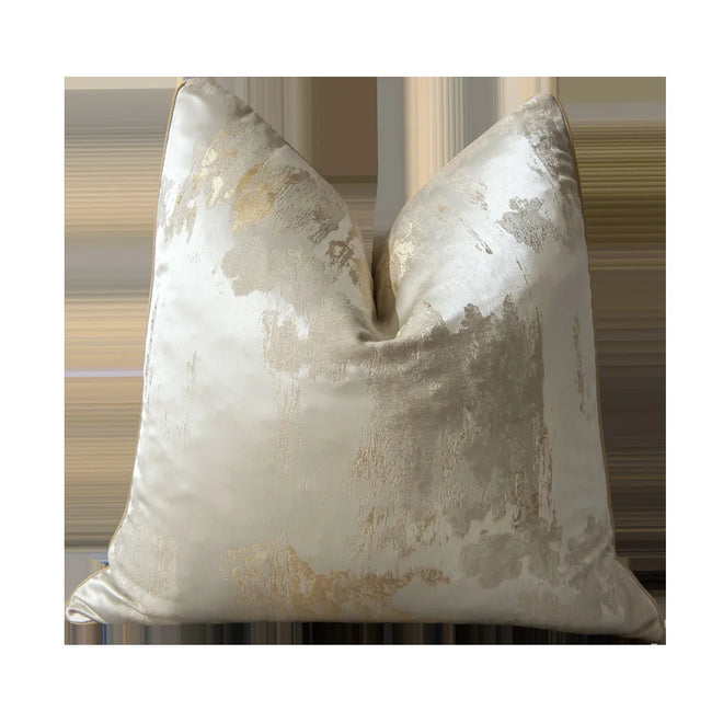 Luxury Metallic Pattern High-end Throw Pillow Covers - The Finishing Touch Decor