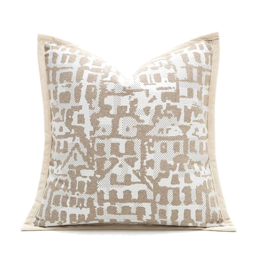 Beige Oatmeal Pillow Soft Throw Pillow Covers - The Finishing Touch Decor