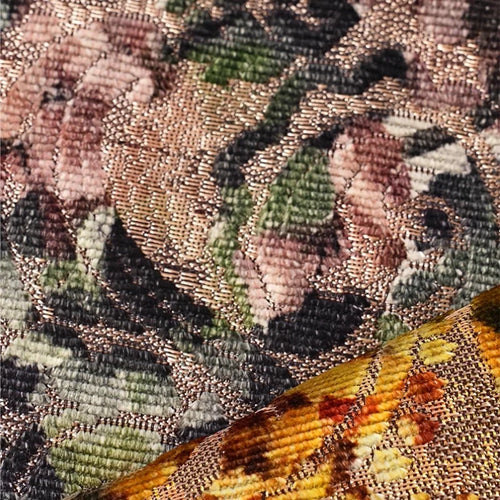 European Floral French Brocade Throw Pillows - The Finishing Touch Decor