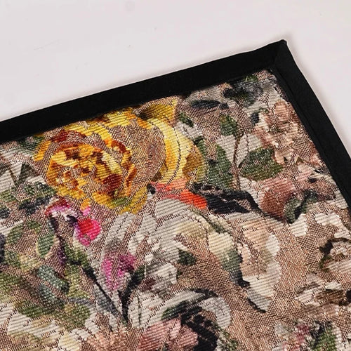 European Floral French Brocade Throw Pillows - The Finishing Touch Decor