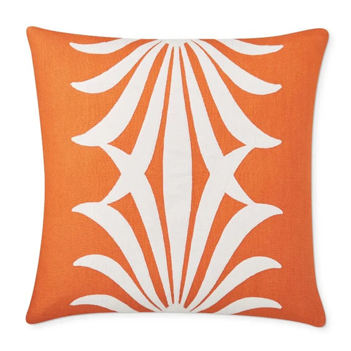 Velvet Cut Floral Embroidered Throw Pillow Cover - The Finishing Touch Decor