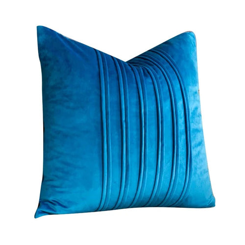 Classic Vibrant Velvet Throw Pillow Covers - The Finishing Touch Decor