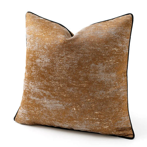 Rough Brown Modern Luxury Throw Pillows - The Finishing Touch Decor