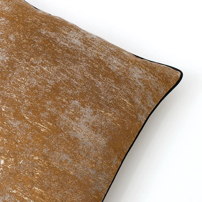 Rough Brown Modern Luxury Throw Pillows - The Finishing Touch Decor