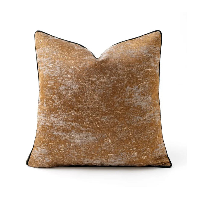 Rough Brown Modern Luxury Throw Pillows - The Finishing Touch Decor