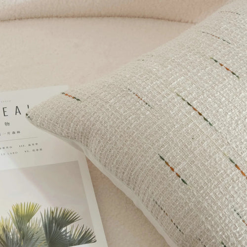 Luxury Cream Texture Throw Pillow Covers - The Finishing Touch Decor