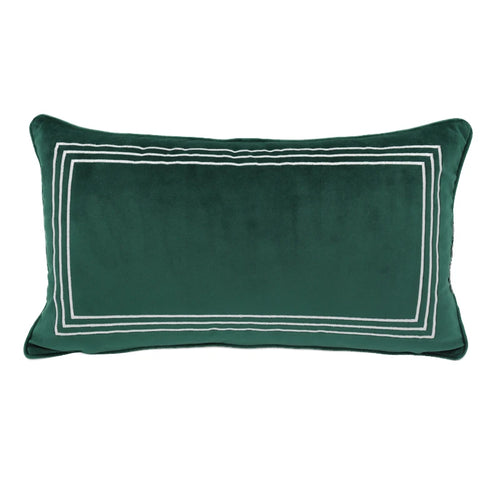 Vibrant Color Simple Geometric Velvet Throw Pillow Covers - The Finishing Touch Decor