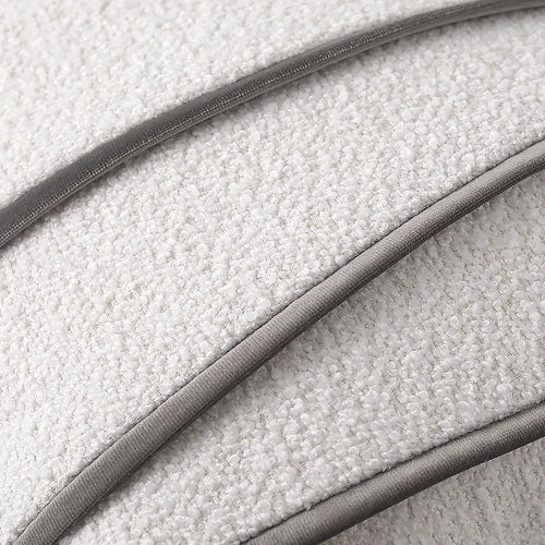 Contemporary Linen Cotton Patchwork Square Throw Pillow Covers - The Finishing Touch Decor