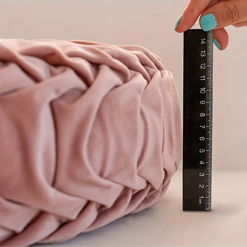 Soft Velvet Tufted Round Throw Pillow - The Finishing Touch Decor