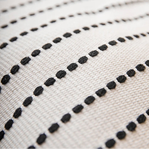 Cotton Throw Pillow Boho Covers with Tassels - The Finishing Touch Decor