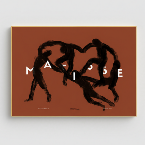 Henri Matisse Dancing Circle Canvas Wall Art Print - The Finishing Touch Decor