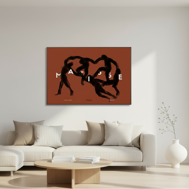 Henri Matisse Dancing Circle Canvas Wall Art Print - The Finishing Touch Decor