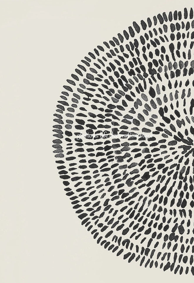 Neutral Textured Circle Abstract Boho Line Canvas Wall Art Prints - The Finishing Touch Decor