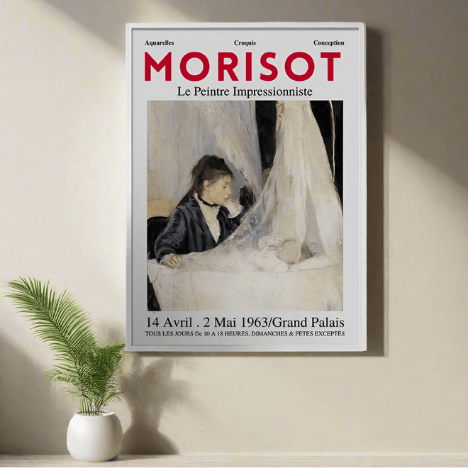 Impressionist Morisot Vintage Gallery Canvas Wall Art Prints - The Finishing Touch Decor