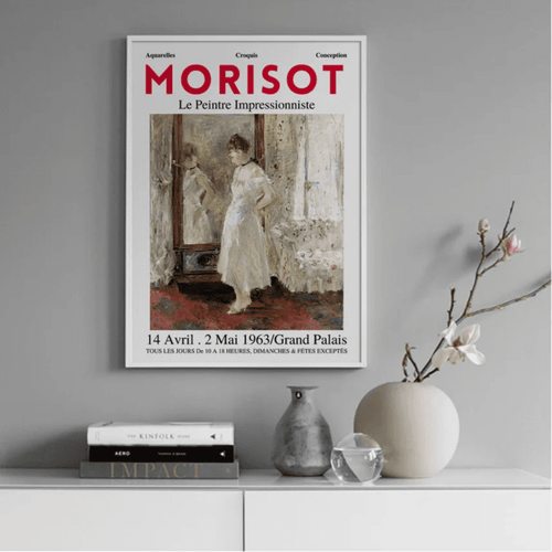 Impressionist Morisot Vintage Gallery Canvas Wall Art Prints - The Finishing Touch Decor