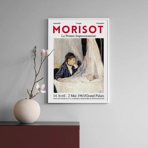 Impressionist Morisot Vintage Gallery Canvas Wall Art Prints - The Finishing Touch Decor