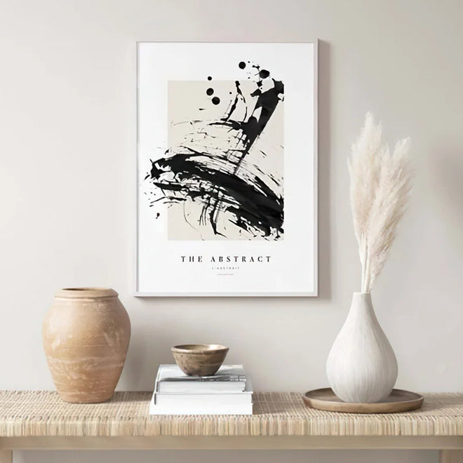 Blue Modern Minimalism Canvas Wall Art - The Finishing Touch Decor