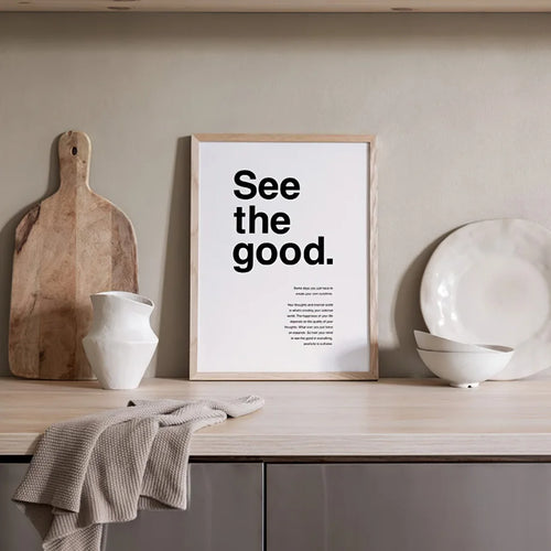 Blue Modern Minimalism Canvas Wall Art - The Finishing Touch Decor