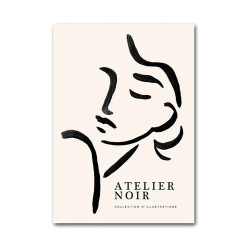 Blue Modern Minimalism Canvas Wall Art - The Finishing Touch Decor