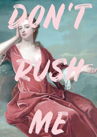 Victorian Female Graffiti Quotes Wall Art Canvas Prints - The Finishing Touch Decor