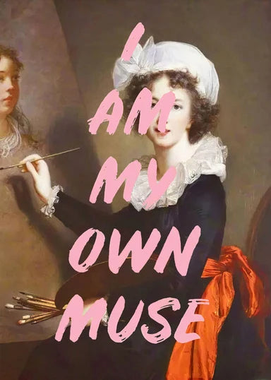 Victorian Female Graffiti Quotes Wall Art Canvas Prints - The Finishing Touch Decor