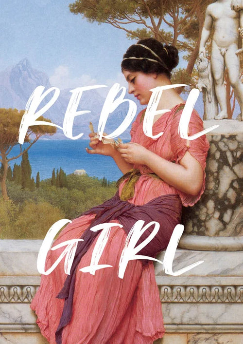 Victorian Female Graffiti Quotes Wall Art Canvas Prints - The Finishing Touch Decor