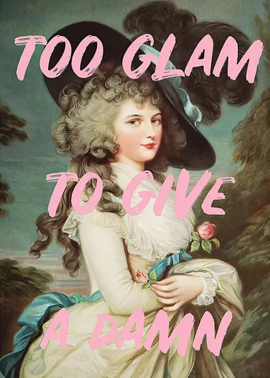 Victorian Female Graffiti Quotes Wall Art Canvas Prints - The Finishing Touch Decor