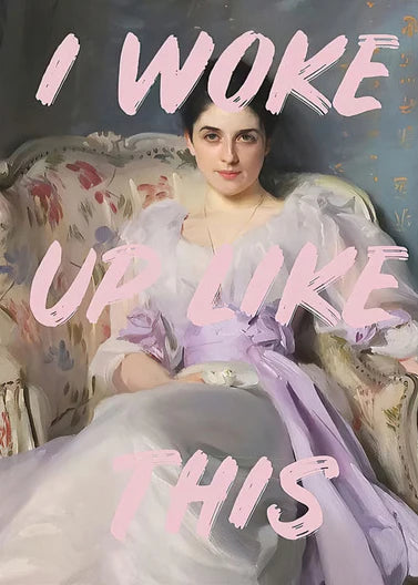 Victorian Female Graffiti Quotes Wall Art Canvas Prints - The Finishing Touch Decor