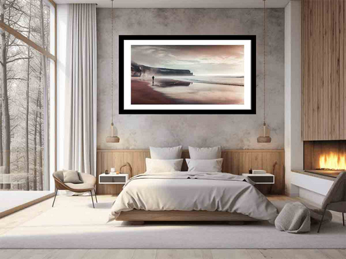 Framed Coastal Byron Bay Shore Wall Art Print - The Finishing Touch Decor
