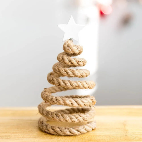 Wooden Christmas Tree Rustic Table Decorations