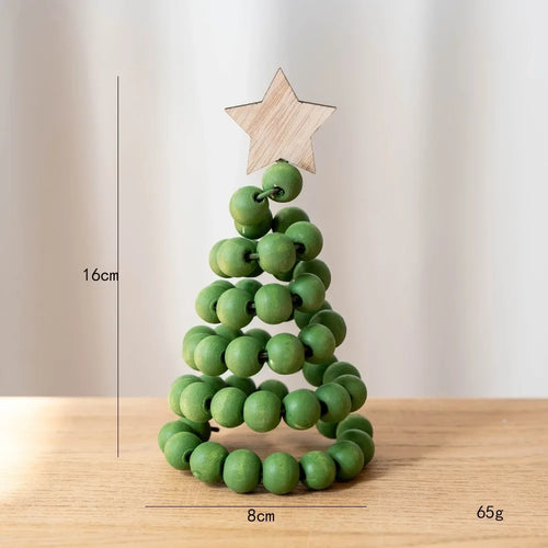 Wooden Christmas Tree Rustic Table Decorations
