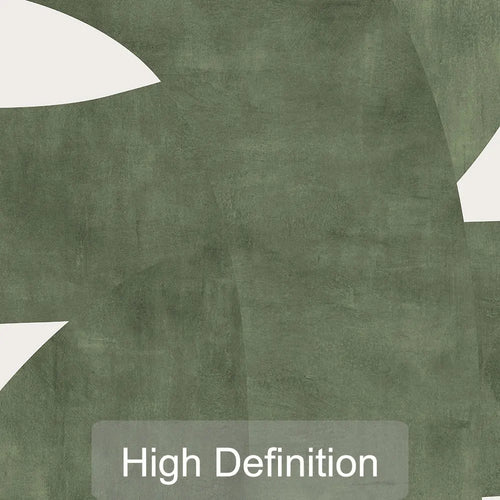 Nordic Mid Century Modern Green Canvas Print Set