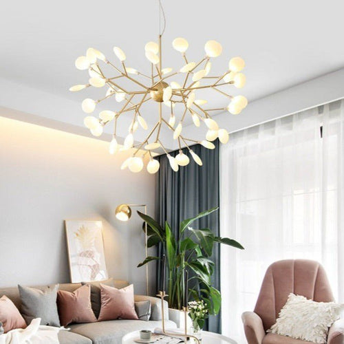 Modern Firefly LED Chandelier Light Stylish Tree Branch Chandelier Lamp - The Finishing Touch Decor