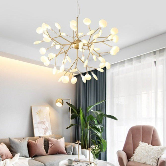 Modern Firefly LED Chandelier Light Stylish Tree Branch Chandelier Lamp - The Finishing Touch Decor