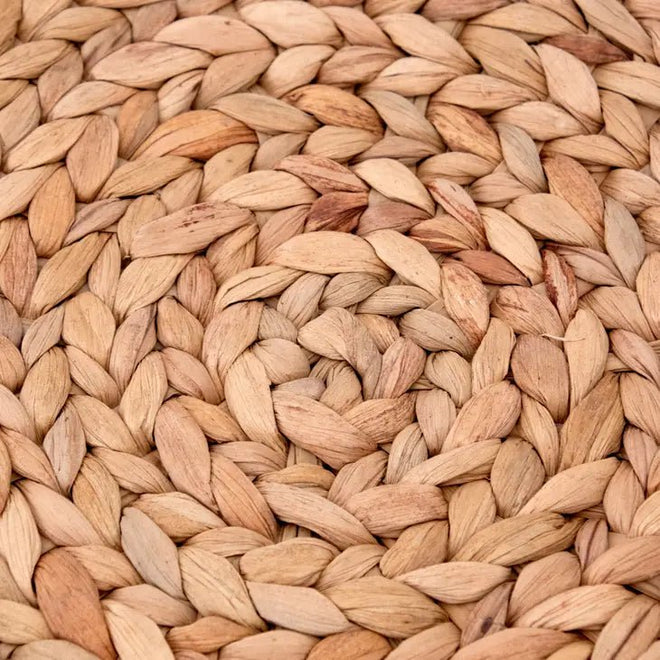 Natural Real Hyacinth Wicker Rope Table Placemats - Set of 4 - The Finishing Touch Decor