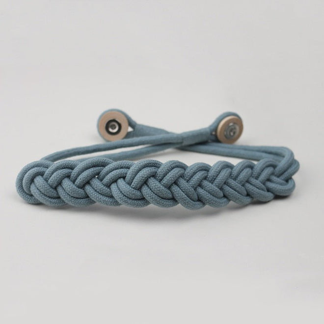 Braided Cotton Rope Magnetic Tieback Curtain Holder - The Finishing Touch Decor